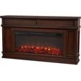 thumbnail image 1 of Real Flame Torrey 60" Landscape Electric Fireplace TV Stand in Dark Walnut, 1 of 9