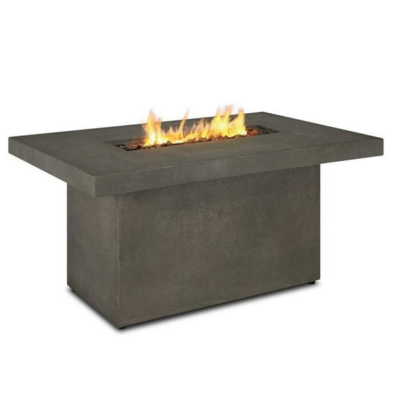 Real Flame Ventura Propane Fire Pit in Glacier Gray