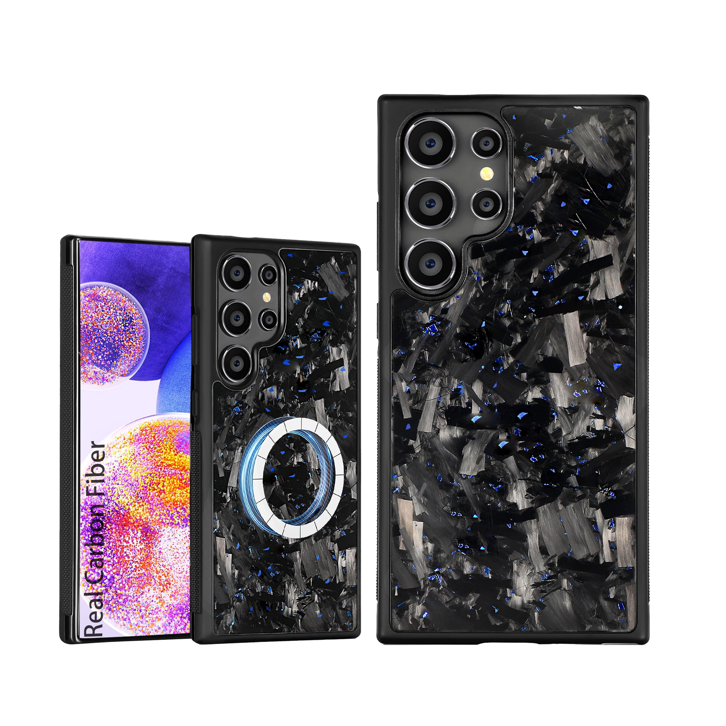 Real Forged Carbon Fiber Phone Case multicolor for Samsung Galaxy Z  Fold5-Samsung-ALL - Walmart.com