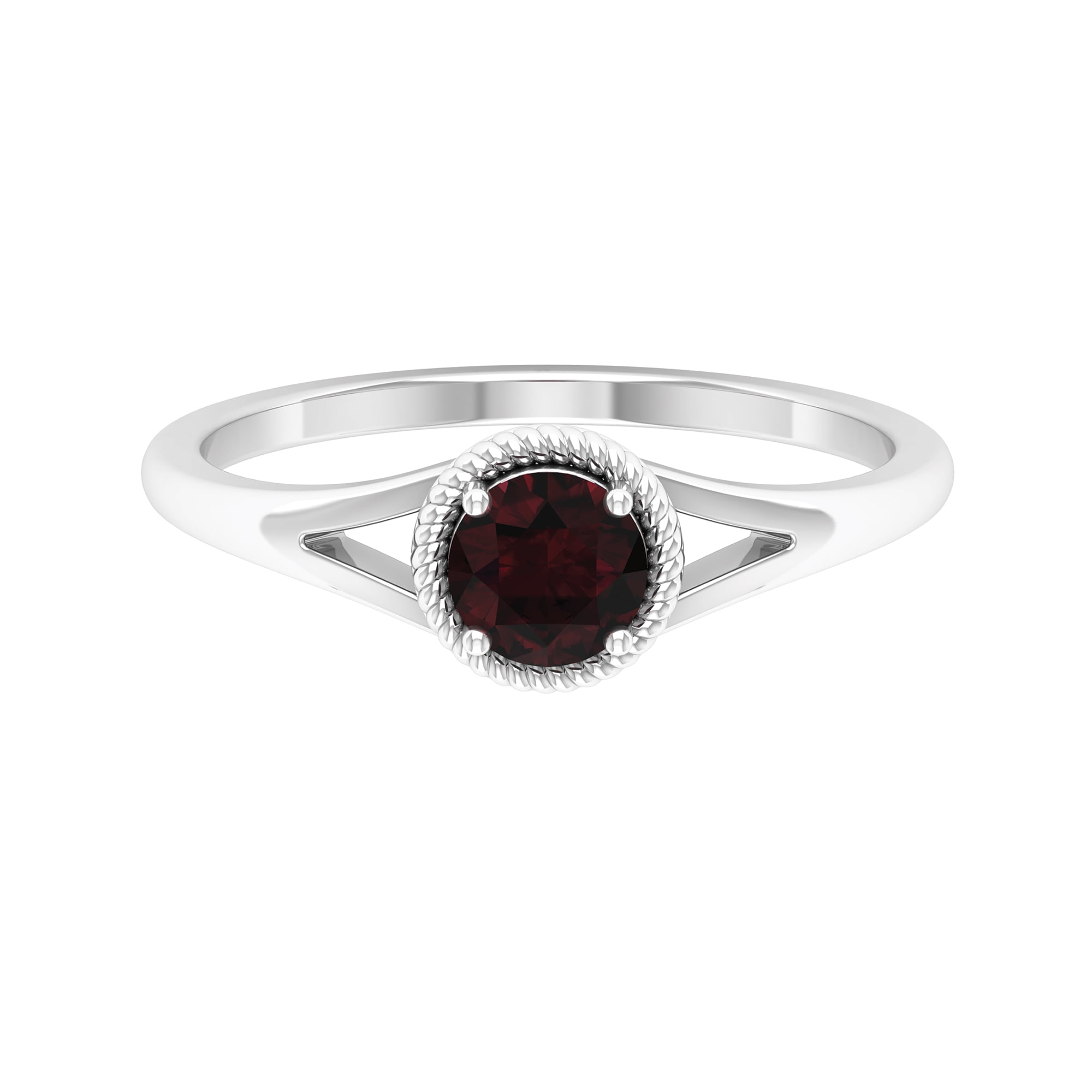 January birthstone rings deals white gold