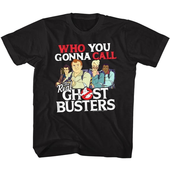 Real Ghostbusters Call Em Black Children's T-Shirt