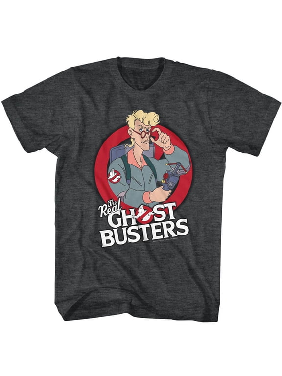 Real Ghostbusters Egon Black T-Shirt