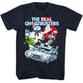 thumbnail image 1 of Real Ghostbusters Gb Collage Navy T-Shirt, 1 of 3