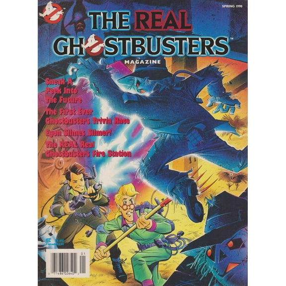 Real Ghostbusters Magazine #4 VF ; Welsh Comic Book