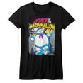 thumbnail image 1 of Real Ghostbusters Marshmallow Attacks Junior Women's T-Shirt, 1 of 2