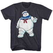 Real Ghostbusters Mr Stay Puft Navy T-Shirt