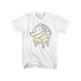 thumbnail image 1 of Real Ghostbusters Pastel Slime White Adult T-Shirt Tee, 1 of 2