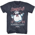 thumbnail image 1 of Real Ghostbusters Staypuft Navy T-Shirt, 1 of 2
