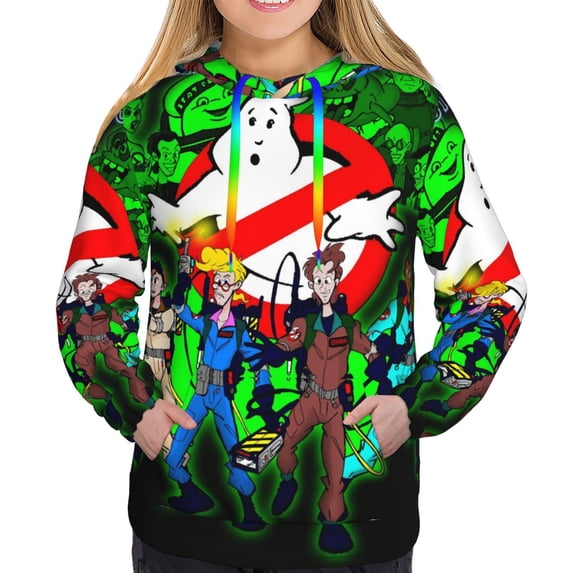 Real Ghostbusters Sweatshirt For Womens Fashion Hoodies Pullover Athletic Daily Hoody Hooded Clothing Gift Small