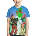 thumbnail image 1 of Real Ghostbusters Youth Unisex T-Shirt Crewneck Short Sleeve Double-Sided Print Tee Shirts Top For Boys Girls Kid Teen X-Small, 1 of 6