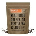 thumbnail image 1 of Real Good Coffee Company Whole Bean Light Roast Coffee - Breakfast Blend Light Roast Coffee Beans - Fresh Roasted Brew with Citrus & Chocolate Notes - 32 Oz, 1 of 7