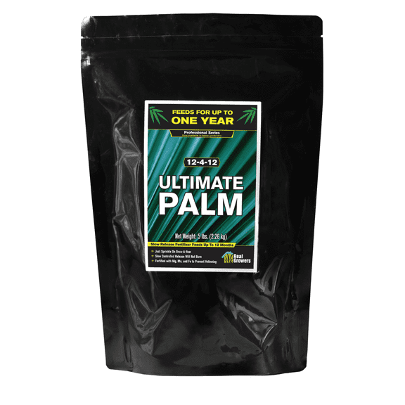 Real Growers Palm Tree Fertilizer, 12 Month Slow Release Granular Plant Food, 5 lb