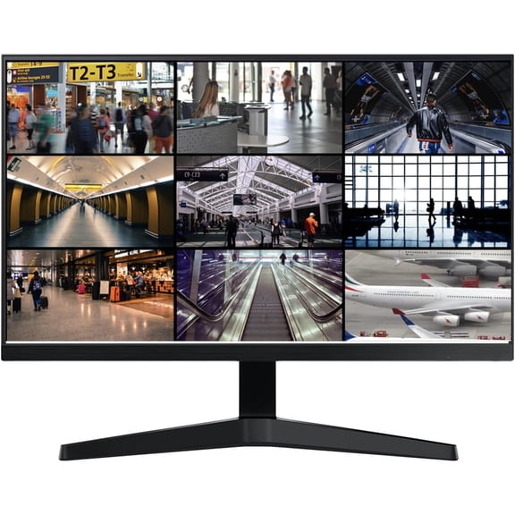 Real HD Security Camera Monitor Screen, 22 Inch 1080P Thin LED PC with HDMI VGA Built in Speaker Compatible CCTV DVR NVR, Not Support Bluetooth and WiFi