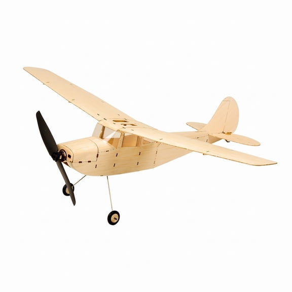 Real Hawk K12 Cessna L-19 Balsa KIT - Bird Dog Liaison Plane RC Airplane DIY Build & Fly Model, No Electronics