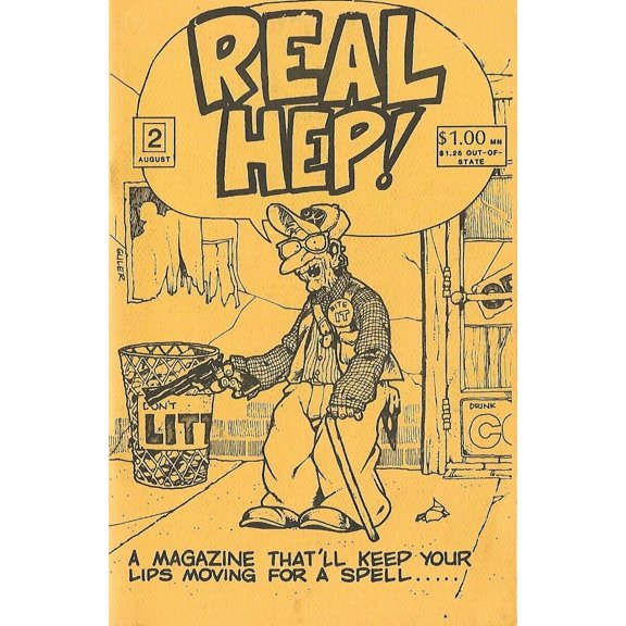 Real Hep #2 VF ; Steeldragon Comic Book