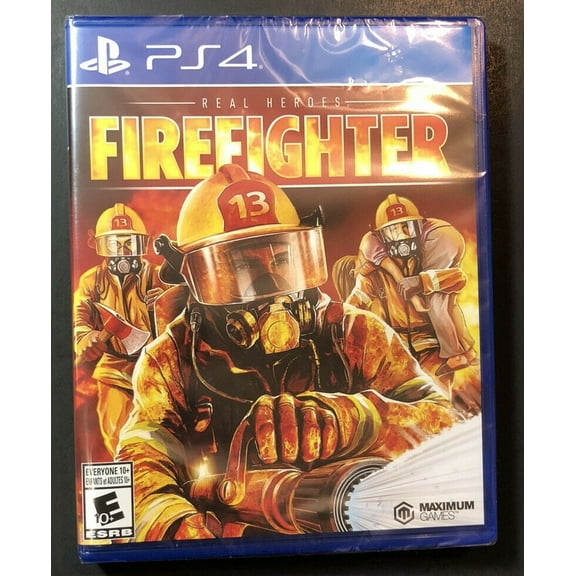Real Heroes [ Firefighter ] (Ps4) New
