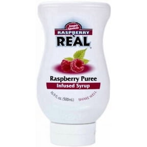 Blueberry Real Puree Infused Syrup, 16.9 fl oz Squeezable Plastic ...