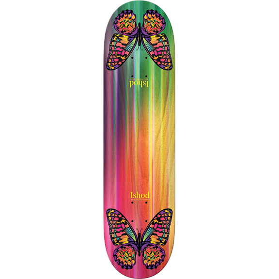 Real Ishod Rainbow Monarch Skateboard Deck 8.5