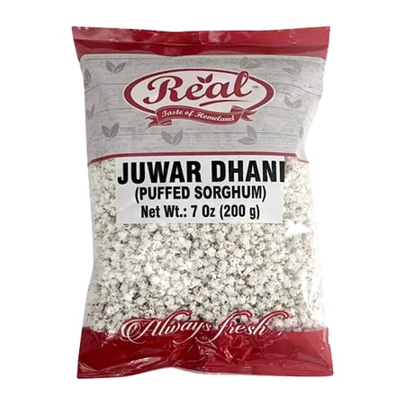 Real Juwar Dhani Puffed Sorghum 7 oz