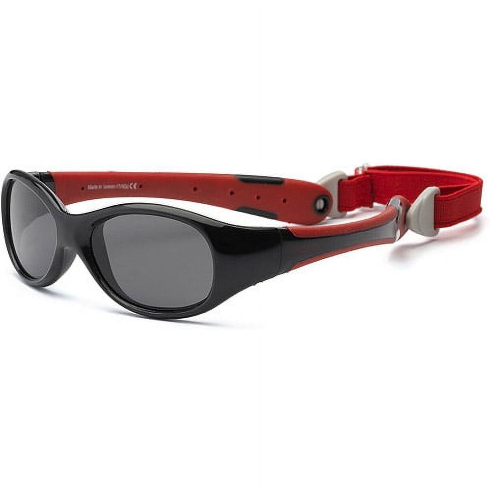 Real Kids Black/Red Flex Fit Removable Band Smoke Lens, 0+ - image 1 of 2