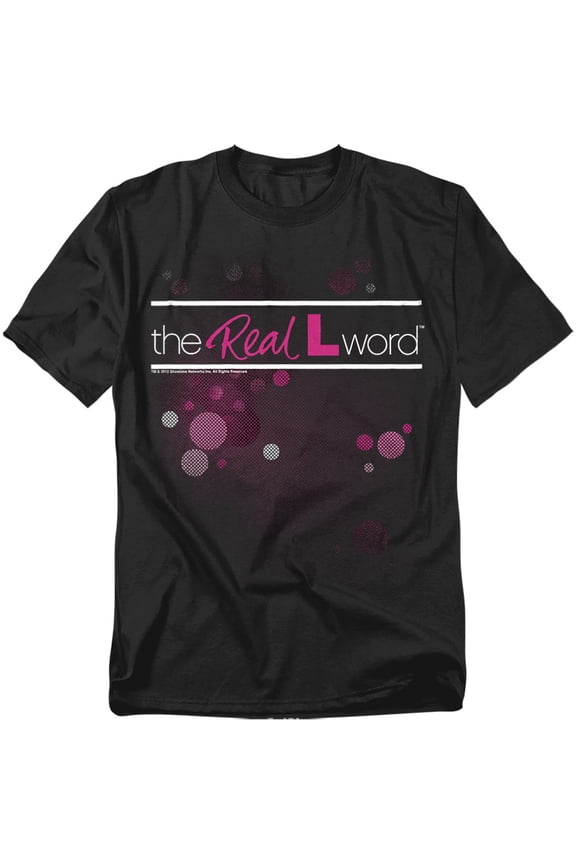 Real L Word T-Shirt Flashy Logo Unisex Graphic Tee For Men & Women
