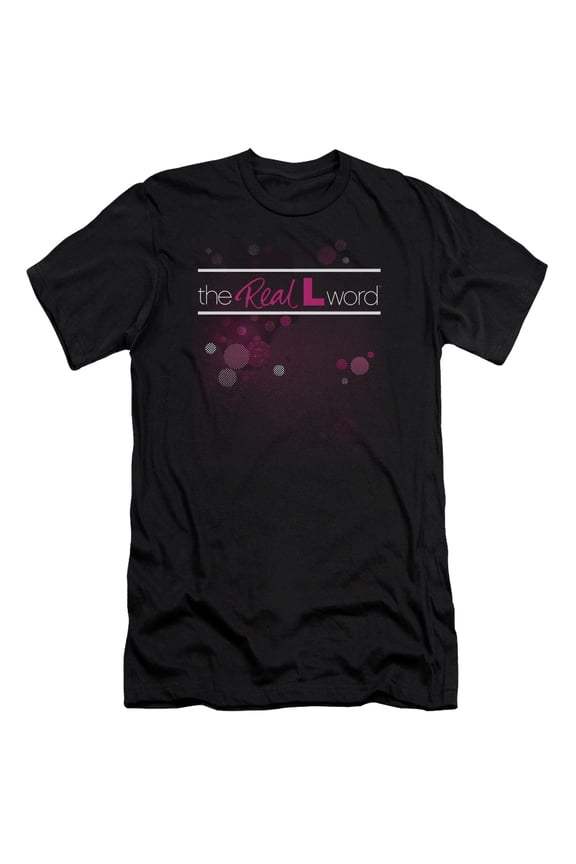 Real L Word - Flashy Logo - Slim Fit Short Sleeve Shirt - Large