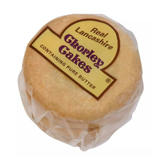 Real Lancashire Chorley Cakes 4pk 260g (Pack of 6)