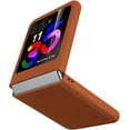 thumbnail image 1 of Real Leather Case with Screen Protector for Motorola Razr+ 2023, Hard Polycarbonate Shell, 1 of 13
