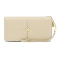 thumbnail image 1 of Women Wallet,RFID Blocking Real Leather Credit Card Holder Smartphone Wristlet Wallet,White, 1 of 6