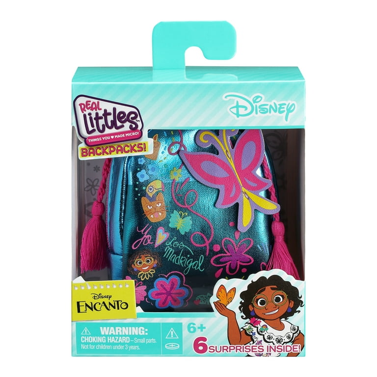 Mini sac à dos Real Littles thème Disney - 8 héros à collectionner