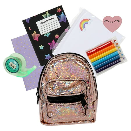 Real Littles Girl's 3-Pack Bundle Backpacks