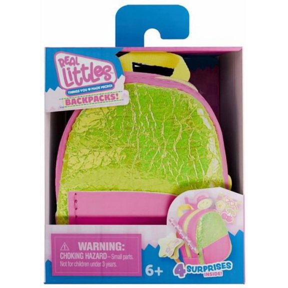 Real Littles Neon Backpack Series 1 Mystery Pack (1 RANDOM Backpack)