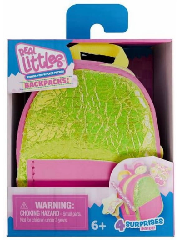 Real Littles Neon Backpack Series 1 Mystery Pack (1 RANDOM Backpack)