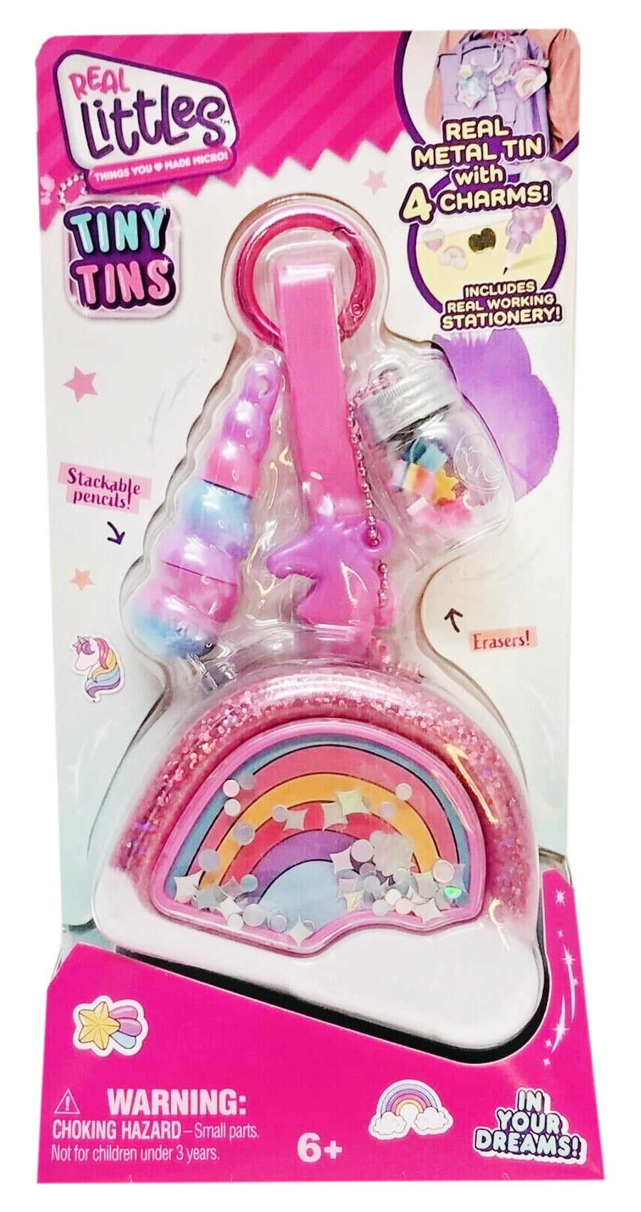 Real Littles Tiny Tins Mini Collection: Secret Charms & Stationery