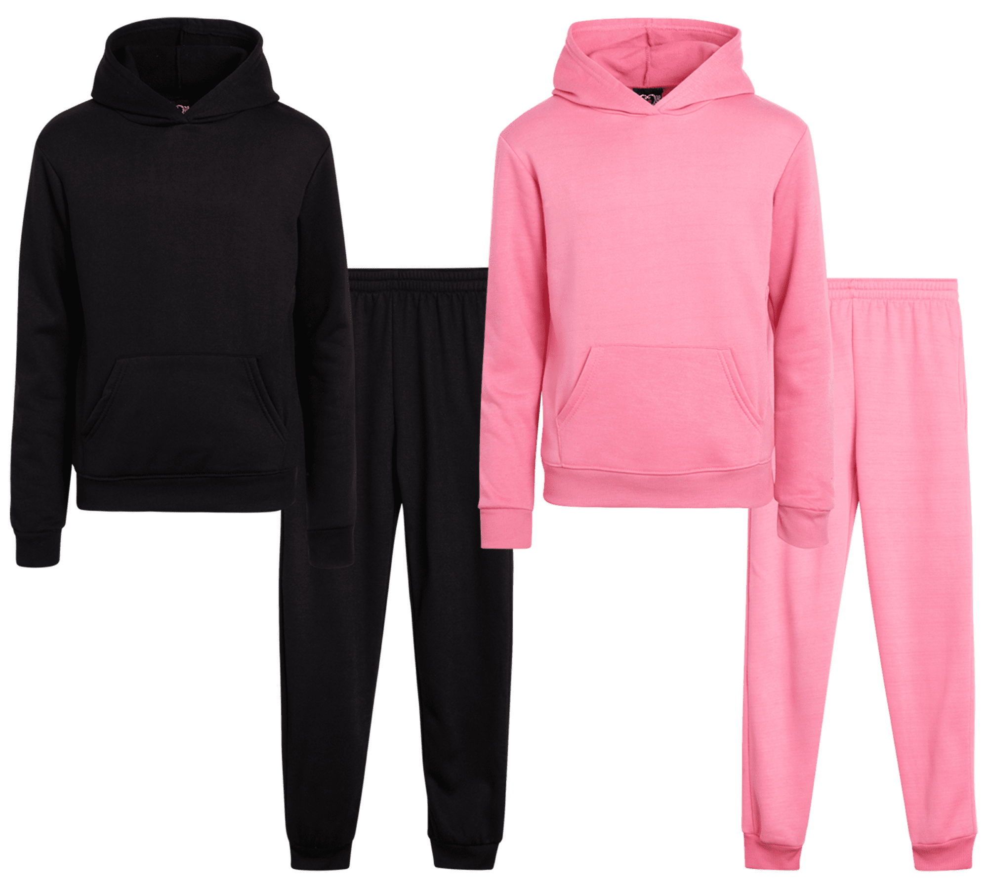 Herren Tracksuit 2-teilig – Fleece Pullover Mit Kapuze & Sweatpants, 95% Polyester/5% Spandex, Bequem Für Sport & Freizeit