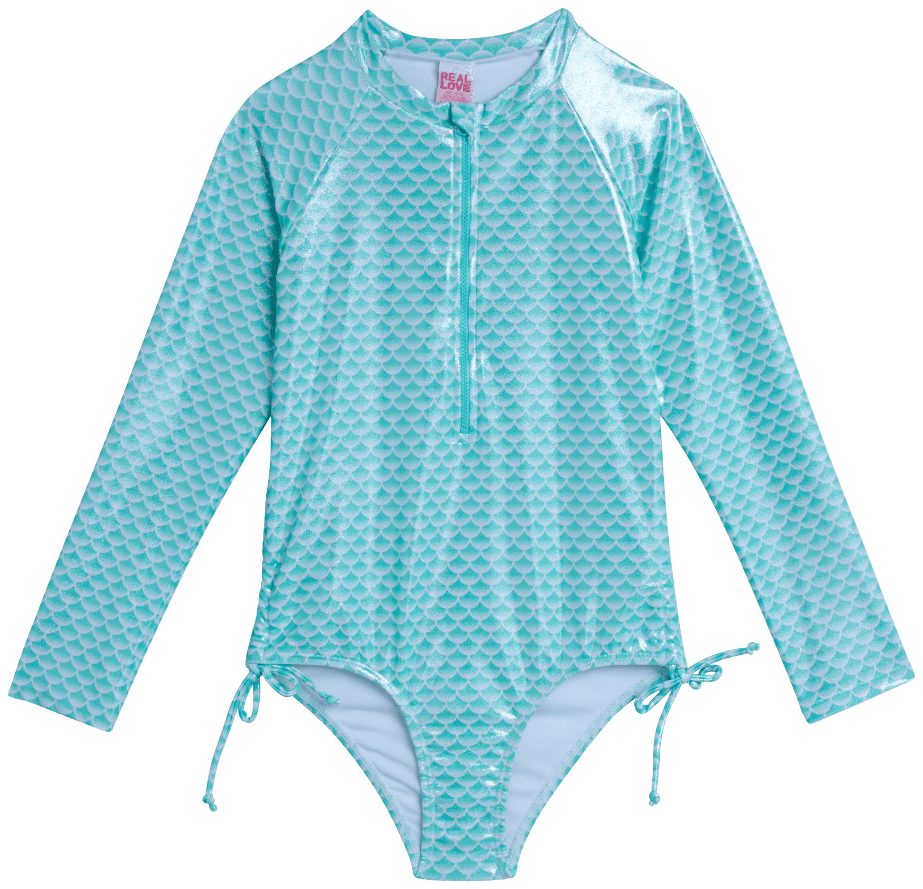 Real Love Girls Bathing Suit Quarter Zip Long Sleeve One Piece real-love-girls-bathing-suit-quarter-zip-long-sleeve-one-piece