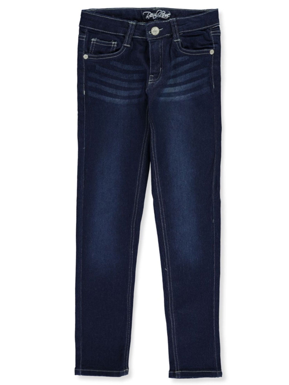 Monfince Girls' Jeggings - Pull On Super Stretch Denim Skinny Jeans for  Girls Black 140cm/4.6ft