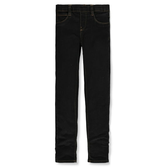 Real Love Girls' Denim Jeggings Color: black Size: 16