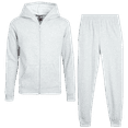 thumbnail image 1 of Real Love Girls' Activewear Sets - 2 Piece Fleece Full Zip Hoodie Sweatshirt and Sweatpants (7-16), 1 of 6