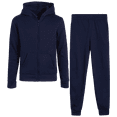 thumbnail image 1 of Real Love Girls' Activewear Sets - 2 Piece Fleece Full Zip Hoodie Sweatshirt and Sweatpants (7-16), 1 of 7