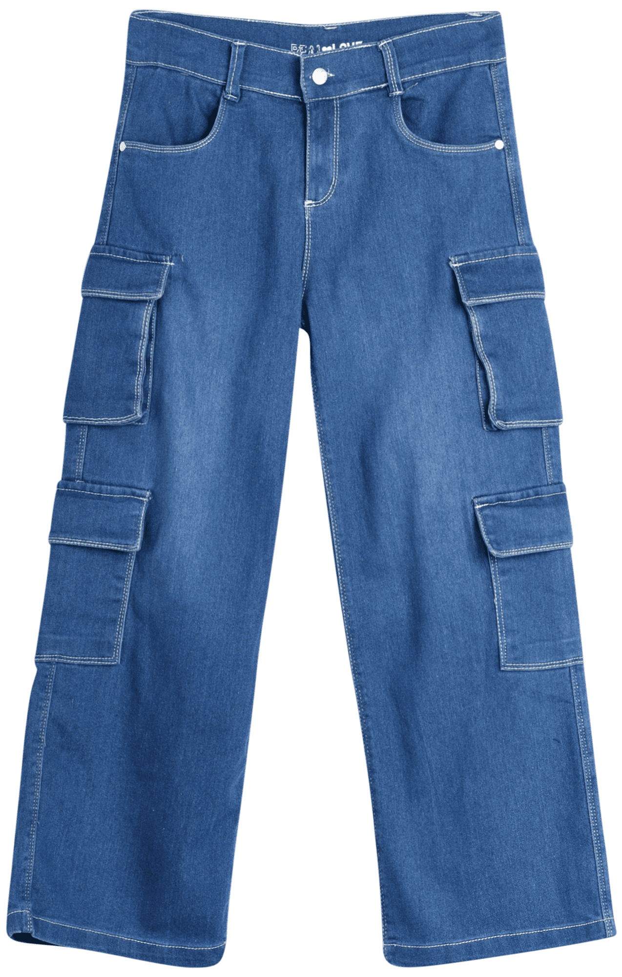 Girls Crop Top with Flared Denim Trouser, Blue at Rs 649.5/piece in  Gurugram