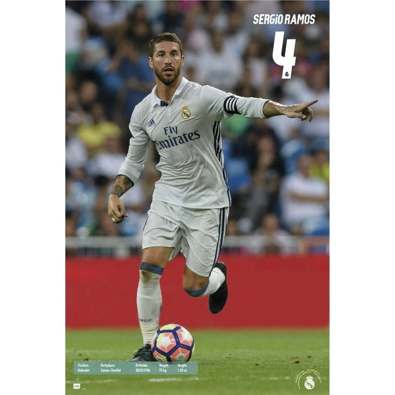  Sergio Ramos FC Real Madrid Poster, Football Print,Football  Wall Poster, Football Wall Print, Football Wall Art, Football Decor :  Handmade Products