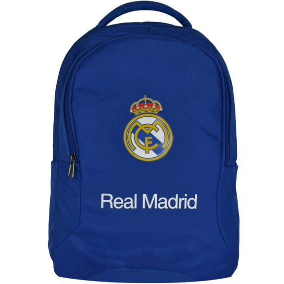 Real Madrid CF Unisex Polyester Sport Backpack, Blue