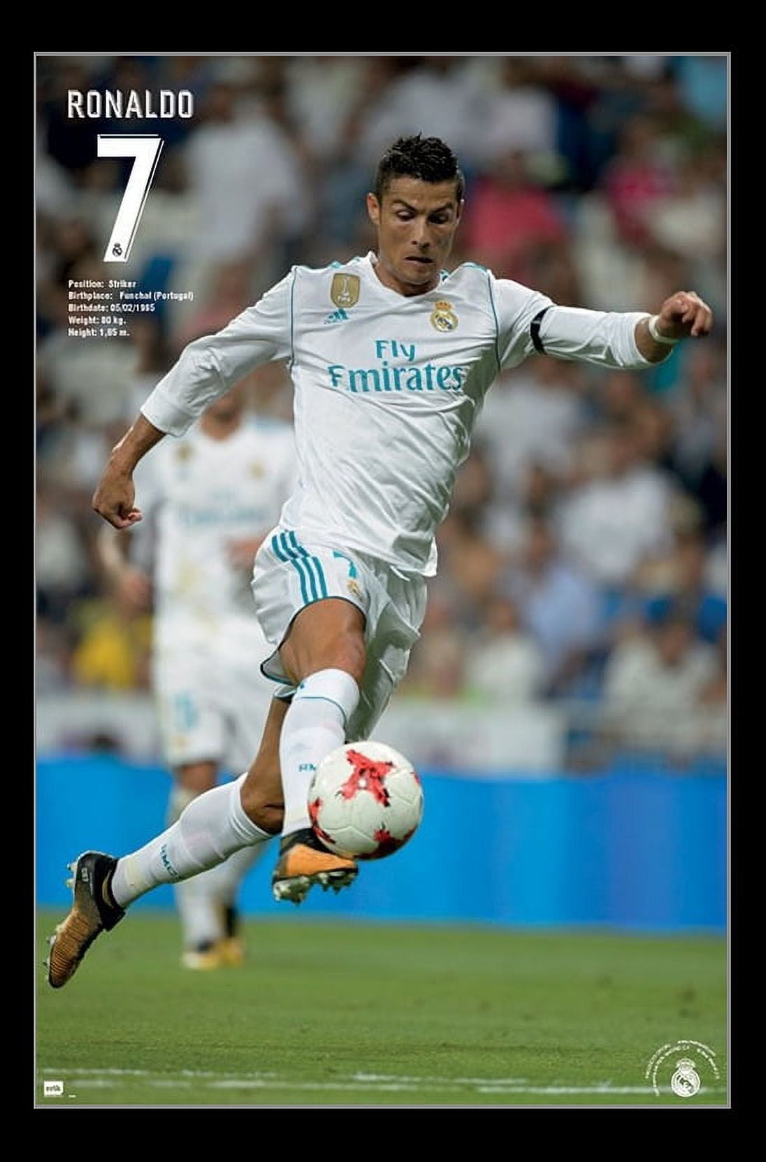 Real Madrid - Cristiano Ronaldo Laminated Poster Print (22 x 34) 