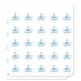 thumbnail image 1 of Real Madrid FC 100% Madridista Planner Calendar Scrapbooking Crafting Stickers - 50 1" Opaque Stickers, 1 of 6