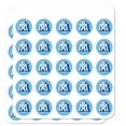 thumbnail image 1 of Real Madrid FC Collegiate Initials Planner Calendar Scrapbooking Crafting Stickers - 50 1" Opaque Stickers, 1 of 6
