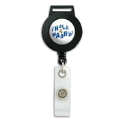 Real Madrid FC Hala Madrid Lanyard Retractable Reel Badge ID Card Holder