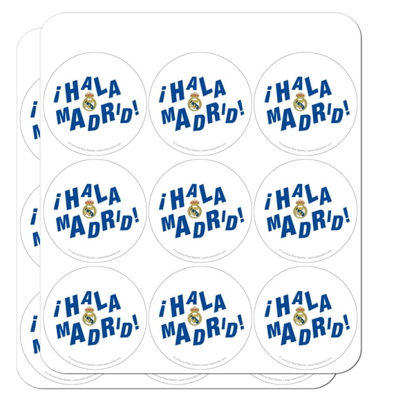 Real Madrid FC Hala Madrid Planner Calendar Scrapbooking Crafting Stickers
