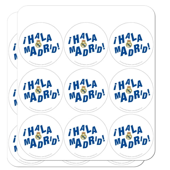 Real Madrid FC Hala Madrid Planner Calendar Scrapbooking Crafting Stickers