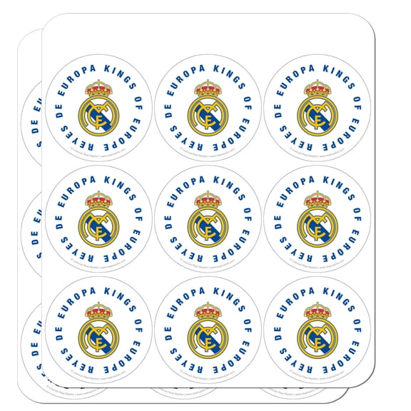 Real Madrid FC Kings of Europe Planner Calendar Scrapbooking Crafting Stickers